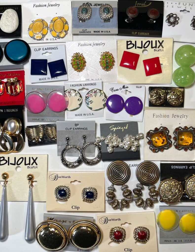 different earrings