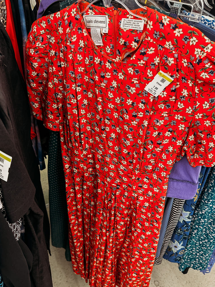 ditsy floral dress