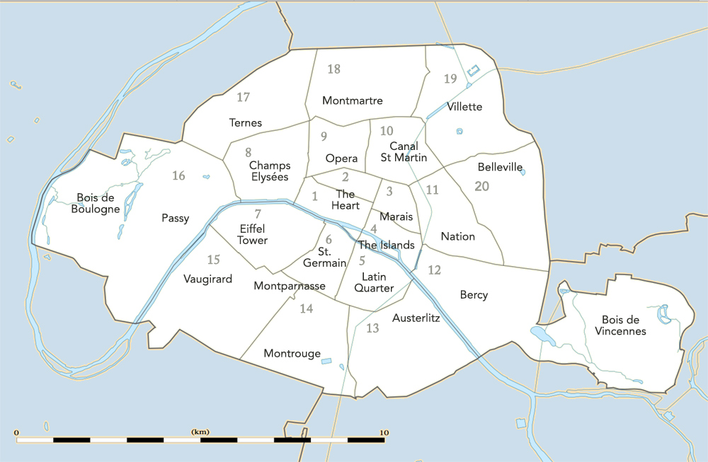 Paris Map