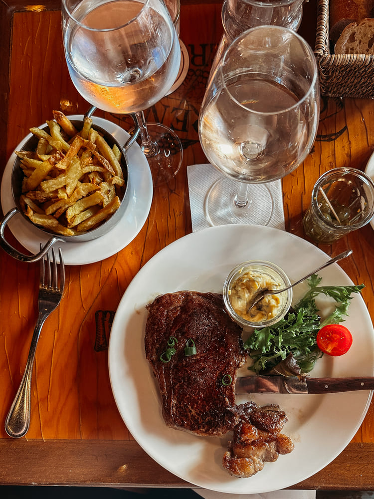 set of dinner