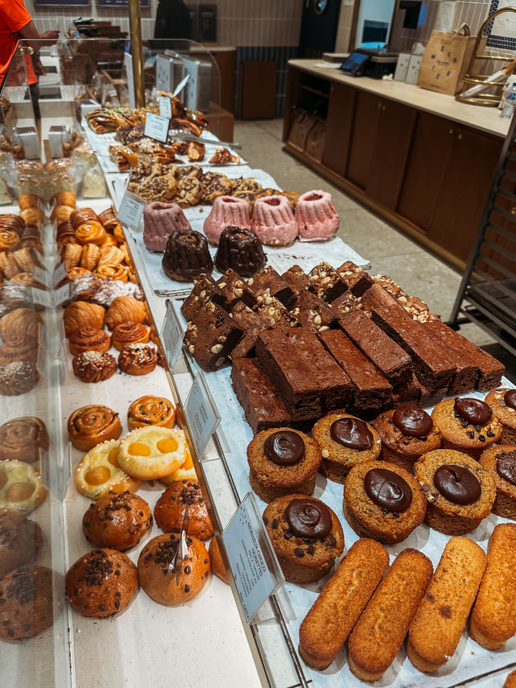 desserts from Galleries Lafayette