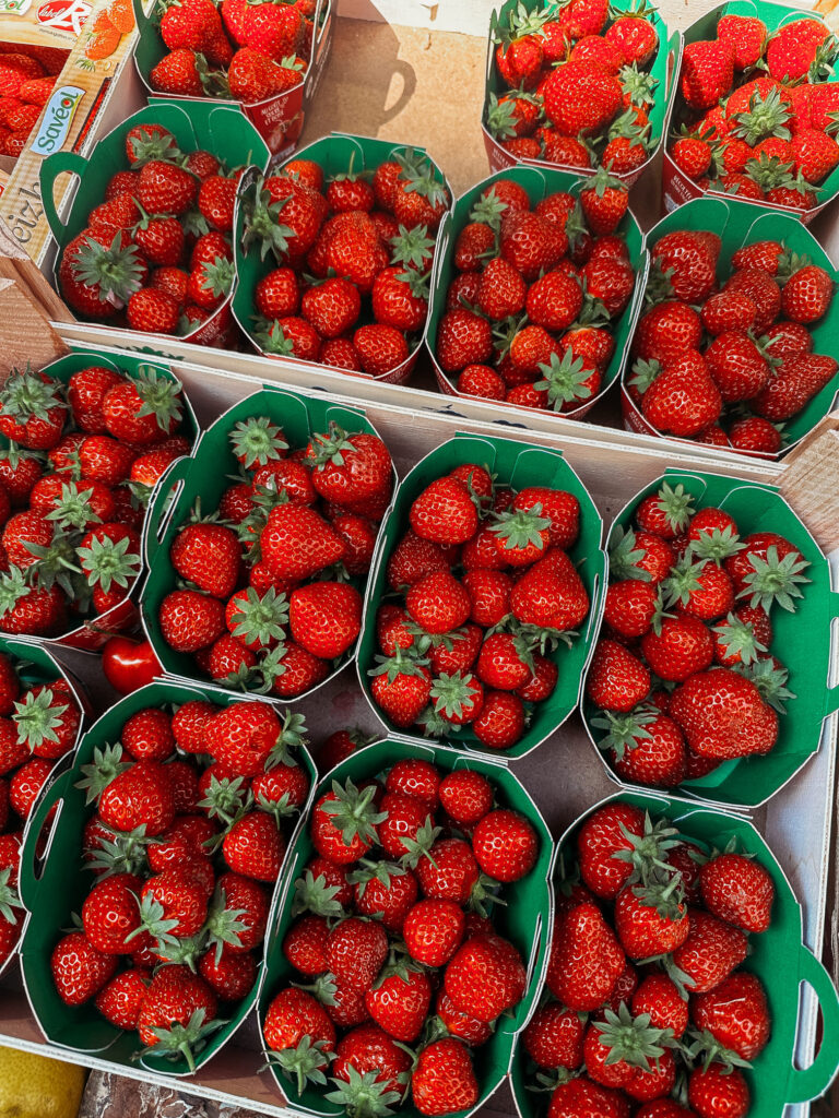 ripe strawberries
