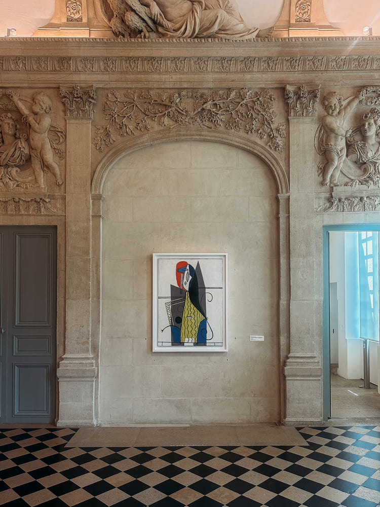 one of the paintings in Picasso Museum