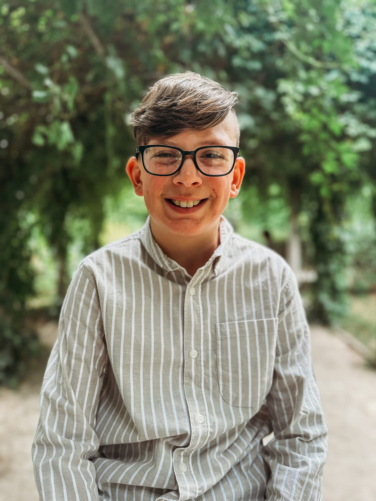 boy smiling