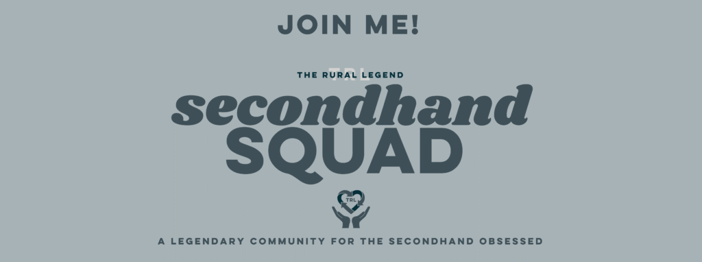 secondhand squad, a community to buy sell and talk about vintage and antique home decor